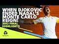 The Day Djokovic Ended Nadal's 8-Year Reign In Monte-Carlo! ? 2013 Final Highlights
