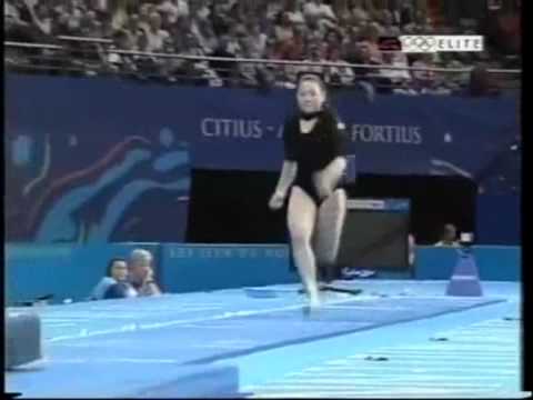 Choi Mi-Sun (KOR) 2000 Olympic Prelims - Vault 2