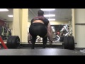 High Rep Deadlift Set