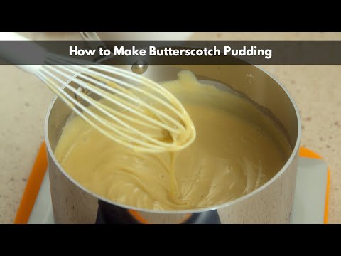 How to Make Butterscotch Pudding | Easy Recipe