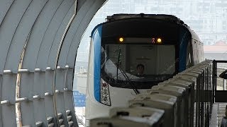 preview picture of video '深セン地下鉄竜崗線(深圳地鐵) 北車長客B型電動列車(1)@布吉'