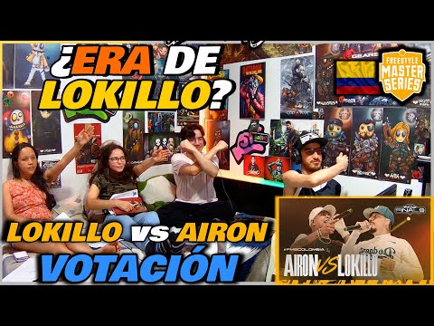 🔴COLOMBIANOS VOTAN el LOKILLO vs AIRON - ¿ERA DE LOKILLO? [FMS COLOMBIA 2024/2025]