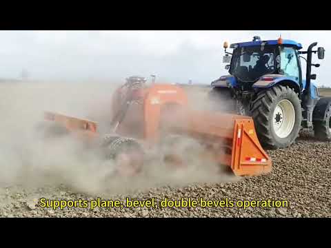 Wisdom Beidou satellite land leveler and leveling system