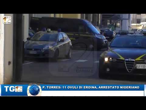 P. TORRES: 11 OVULI DI EROINA, ARRESTATO NIGERIANO