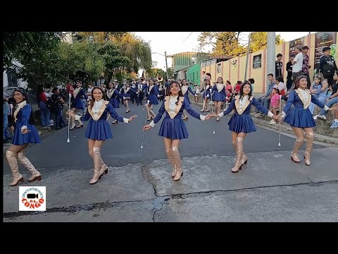 BANDA MUNICIPAL DISTRITO SACACOYO en Desfile del Comercio de Lourdes 2026, La Libertad.