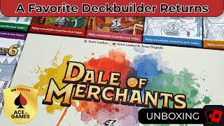 Dale of Merchants: 10th Anniversary Edition | Preview Unboxing - A New Look at a Beloved Deckbuilder