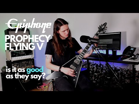 Epiphone Prophecy Flying V - Is It As Good As They Say?