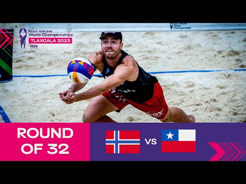 Mol, A./Sørum, C. vs. Grimalt M./Grimalt E. - Round of 32 Highlights | Tlaxcala 2023 #mexbeachvolley