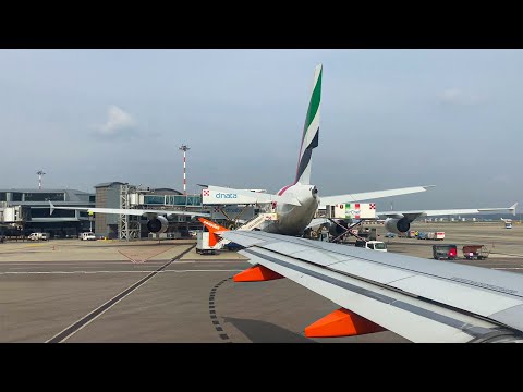 Decollo da Milano Malpensa LIMC MXP - Easyjet U2 Airbus A319 - Takeoff from Milano Malpensa