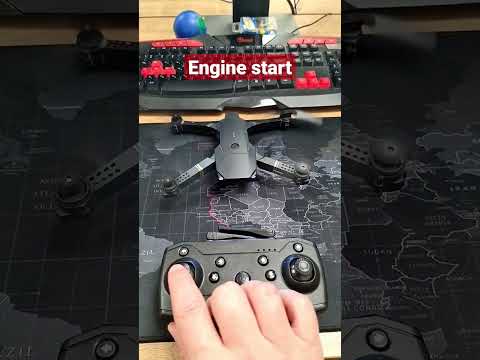 Eachine E58 engine start #short