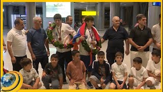 Պատանի ըմբիշները հայրենիք են վերադարձել մեդալներով ու չեմպիոնական գավաթով