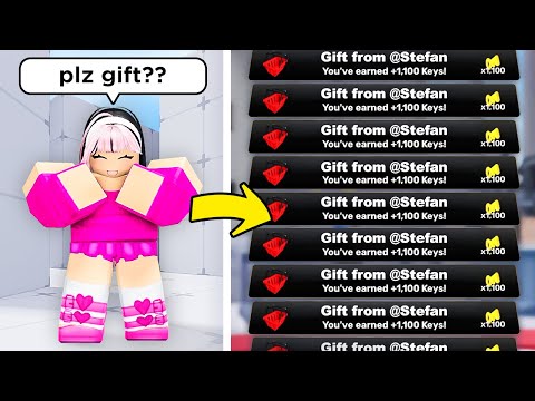 Begging For Gifts As An E-GIRL in Rivals!