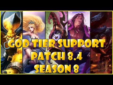 Best Support | God Tier | patch 8.4 Season 8 League of legends