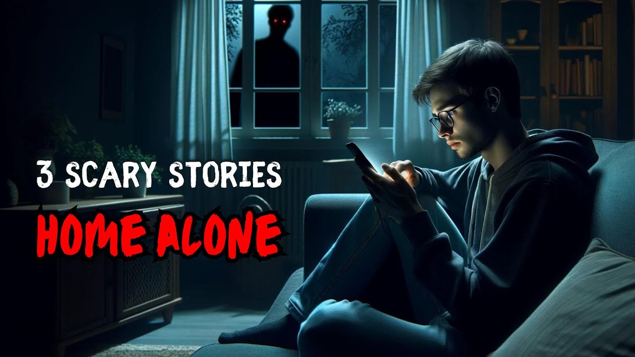 3 SCARY Stories About Being HOME ALONE!