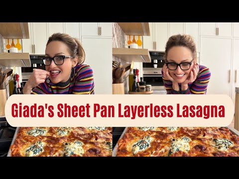 Sheetpan Lasagna | A Spin on a Classic Italian Recipe | Giada De Laurentiis