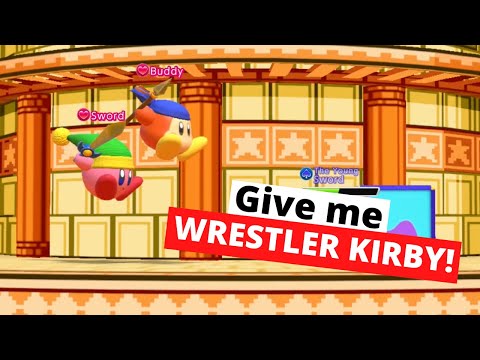 Hoping for Wrestler Kirby in Kirby Fighters 2