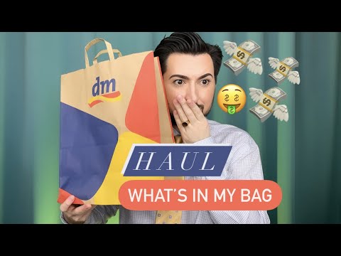 Im DM Eskaliert ! Shopping Haul - What's in my DM Bag ?