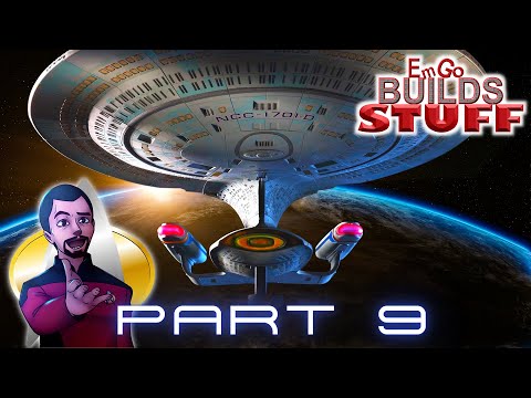 Eaglemoss Star Trek Enterprise NCC 1701-D Kit (Part 9): EmGo Builds Stuff