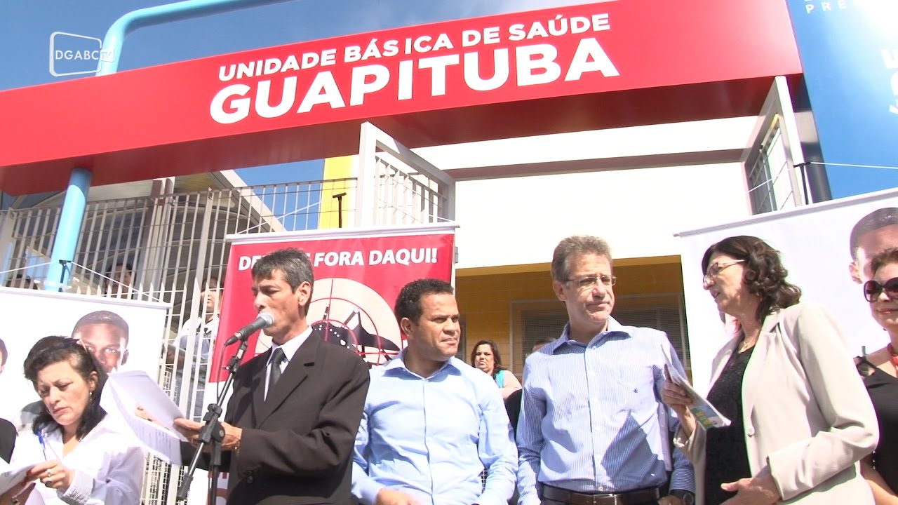 Mauá reinaugura UBSs com a participação de ministro