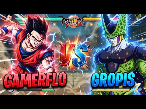 GAMERFLO VS GROPIS | Intense VS Match (Epic Finish!) Dragon Ball FighterZ