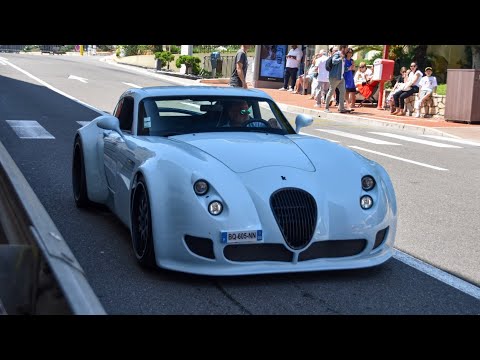 Supercars in Monaco 2023 [ 58 ] (Wiesmann MF5 20th, SL65 Black Series, Giulia GTA, x2 SF90 Stradale,