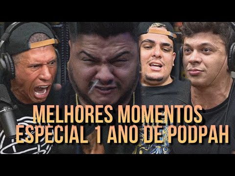 ESPECIAL 1 ANO JULIO COCIELO E NINJA NO PODPAH - MELHORES MOMENTOS