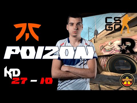 CSGO POV fnatic.POIZON vs G2 on Dust2 - 27 frags