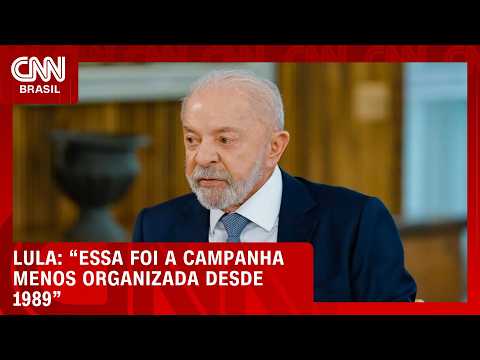 Lula: “Essa foi a campanha menos organizada desde 1989” | CNN 360º