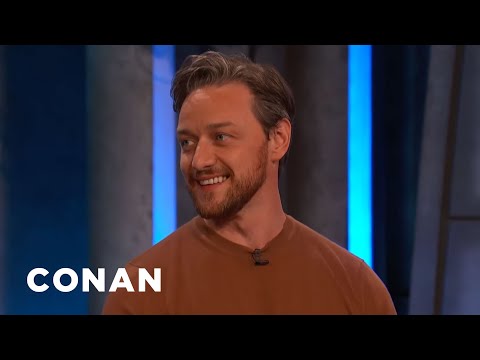 James McAvoy Injured Himself Doing Unnecessary Stunts | CONAN on TBS