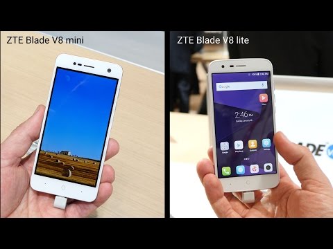 ZTE Blade V8 mini & Blade V8 lite im ersten Eindruck | deutsch 📹 techloupe