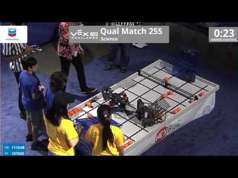 VEX Worlds 2016 - VEXIQ Middle School - Science - Qual 255 (11164B 10769E) 56