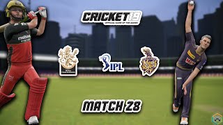 IPL 2020 Match 28 RCB vs KKR Highlights - IPL Gaming Series - Cricket 19