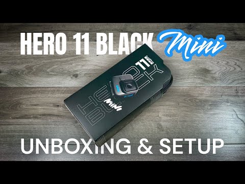GoPro Hero 11 Black Mini Unboxing & Setup