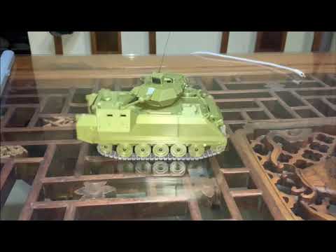 CM-21A2 APC 3D Printed RC Tank, 360 Infinite Rotation Turret