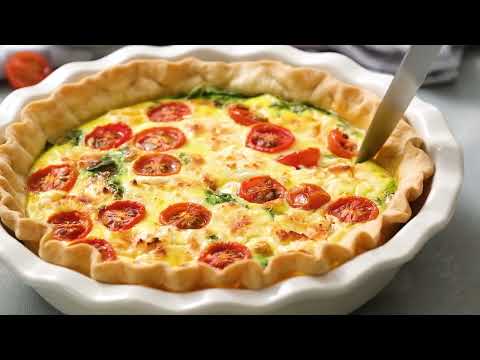 Spinach Ricotta Quiche