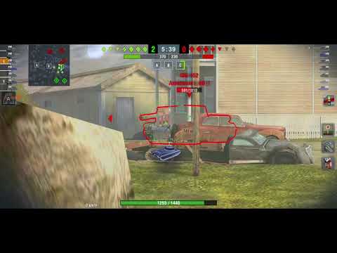 WoT Blitz : M26 Pershing 1.2k damage