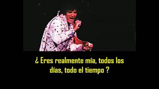 ELVIS PRESLEY - Are you sincere ( con subtitulos en español ) BEST SOUND