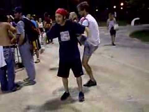 Neil getting down @ kickball