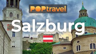 SALZBURG, Austria 🇦🇹 - Mirabell Garden to City Center - 4K 60fps
