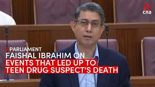 Home Affairs Ministry on the case of teen drug suspect Justin Lee who fell to death