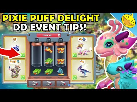Win the PIXIE DOT + FLUFFSPOT Dragons! New PIXIE PUFF DELIGHT Event GUIDE! - DML #1159