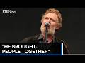 Frances Black remembers 'magnetic' Glen Hansard | RTÉ News
