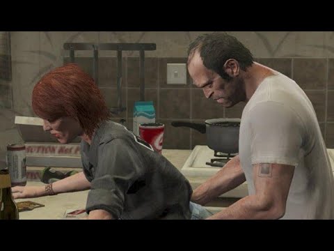 Trevor Finds Out That Michael Is Alive & Kills Johnny Klebitz PS5 4K 60fps HDR