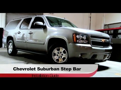 Spyder Auto Installation: 2000-13 Chevrolet Suburban/Avalanche/GMC Yukon 1/2 TON Step Bars