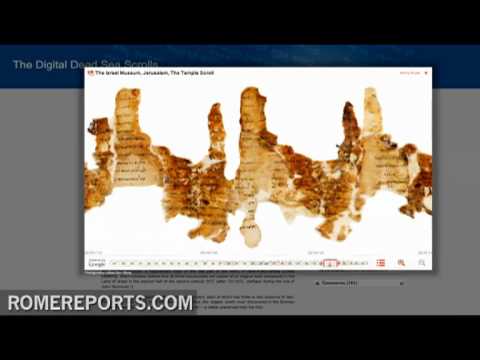 Manuscritos del Qumrán ya están en Internet en alta definición