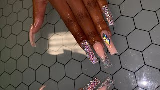 ✨HOW TO DO FULL BLING NAILS WITH SWAROVSKI CRYSTALS✨