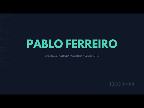 Conferencia Pablo Ferreiro