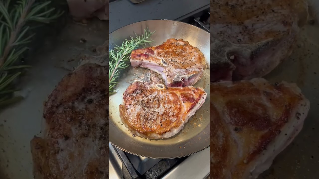 How to cook juicy thin cut pork chops video thumbnail