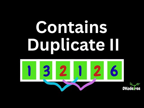 Contains Duplicate II - Leetcode 219 ⚡ 2 Best Solutions | HashMap + Sliding Window | Python