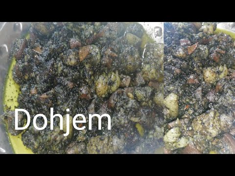 Dohjem Khasi Traditional style Pork Recipe/ Meghalaya